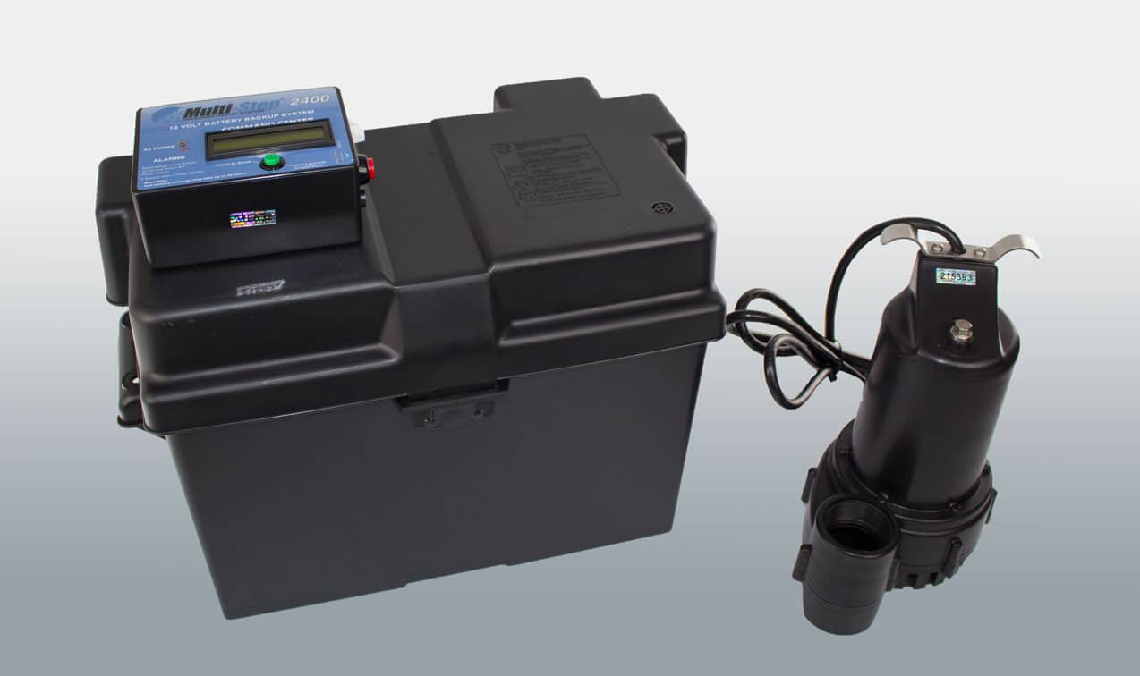 solar power battery backup for sump pump